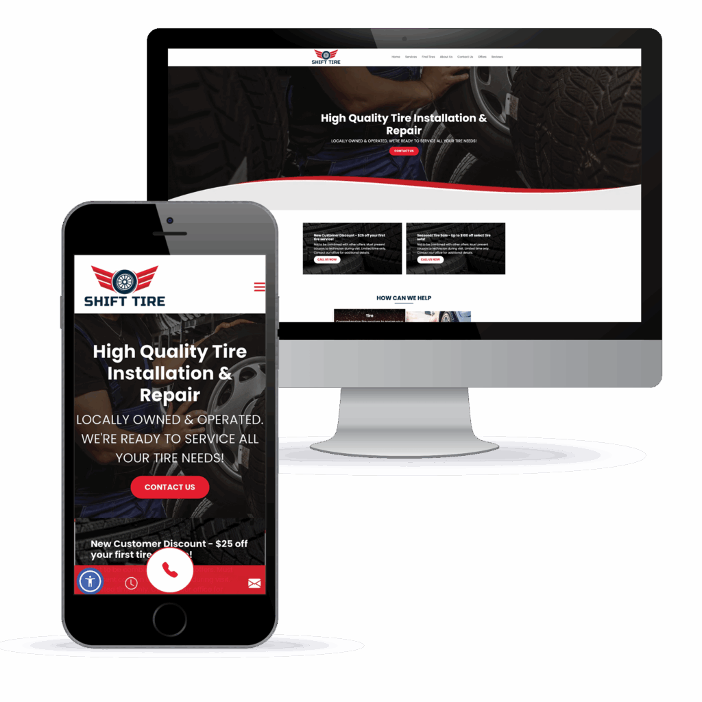 tire dealer website
